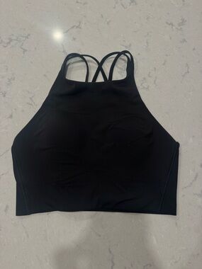Lululemon sports bra. “Like A Cloud High Neck Longline Bra B/C”